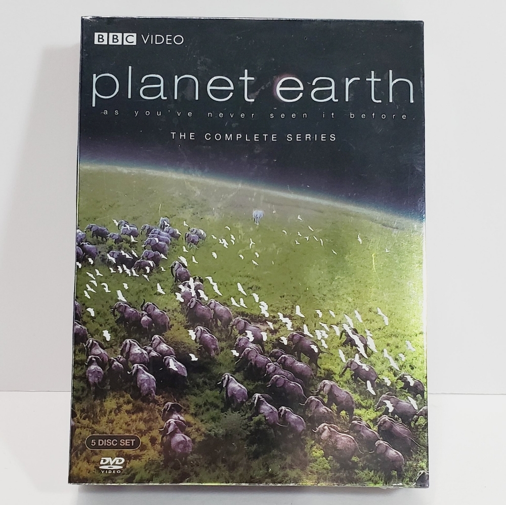 NEW Planet Earth DVD The Complete Series 5 Disc Set BBC Video 2007 Unopened